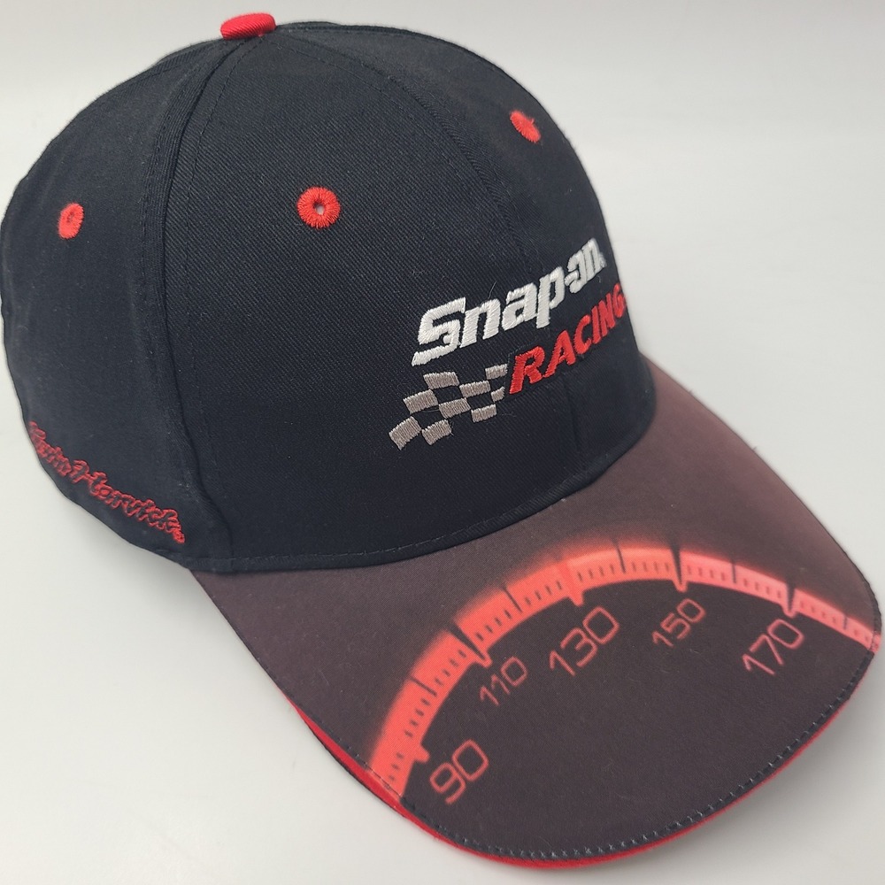 Vintage Kevin Harvick Hat Adjustable K-Products Black NASCAR #29 Snap-On Racing